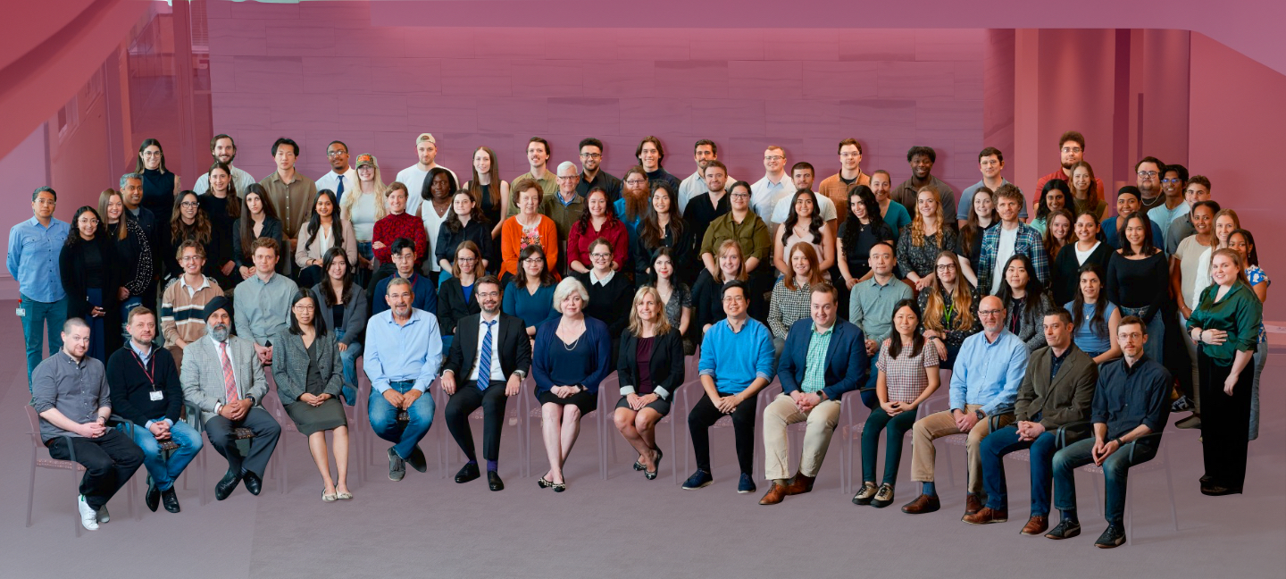 A group of scientists in a portrait photograph